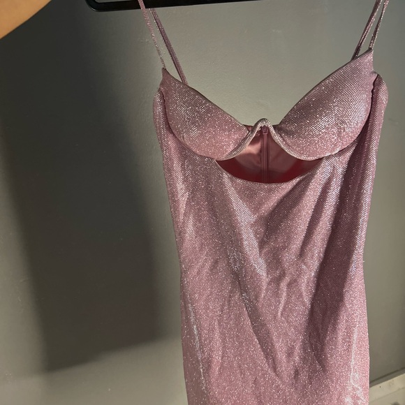 babyboo Dresses & Skirts - Babyboo Pink Satin Dress